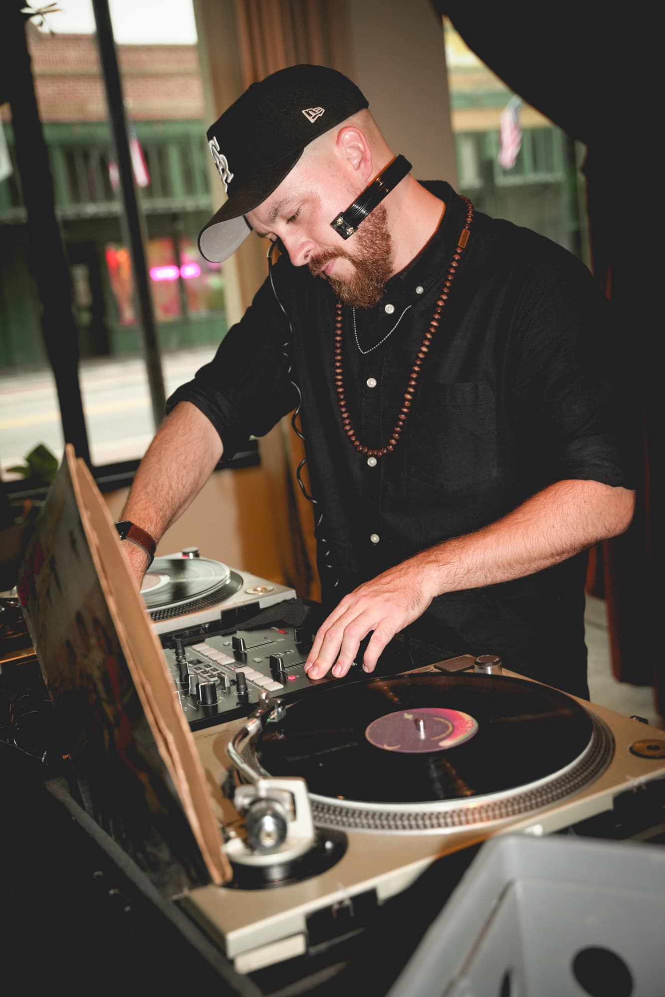 AJ Hall, Music Bureau DJ